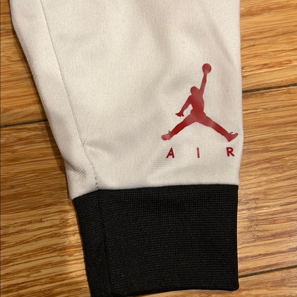 Jordan Black Joggers with Red Accents - Picture 2 of 5